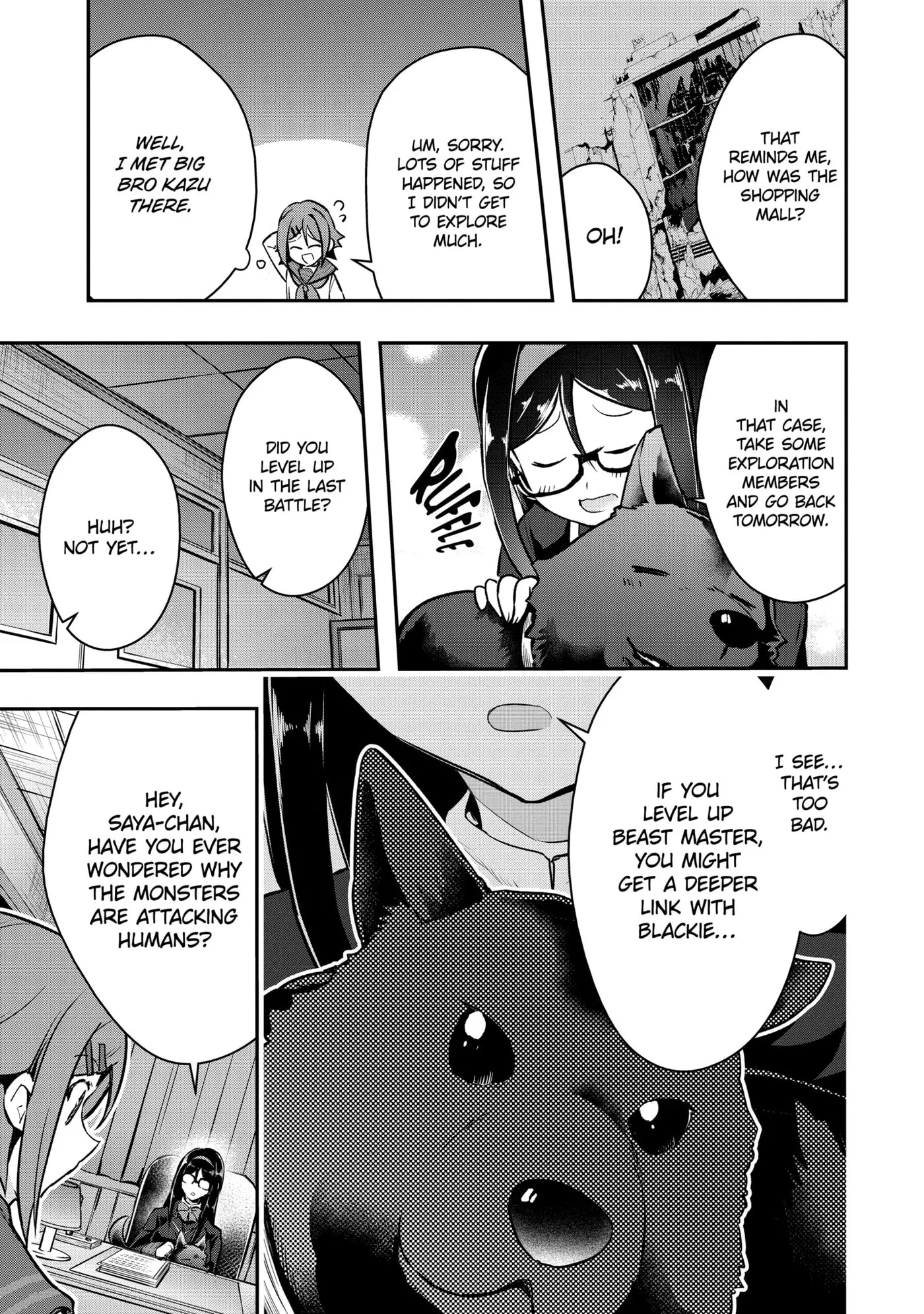 Monster ga Afureru Sekai ni Natta node, Suki ni Ikitai to Omoimasu Chapter 57.1 page 9