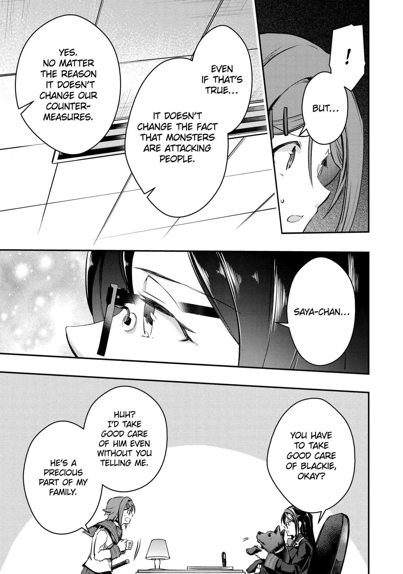 Monster ga Afureru Sekai ni Natta node, Suki ni Ikitai to Omoimasu Chapter 57.1 page 11