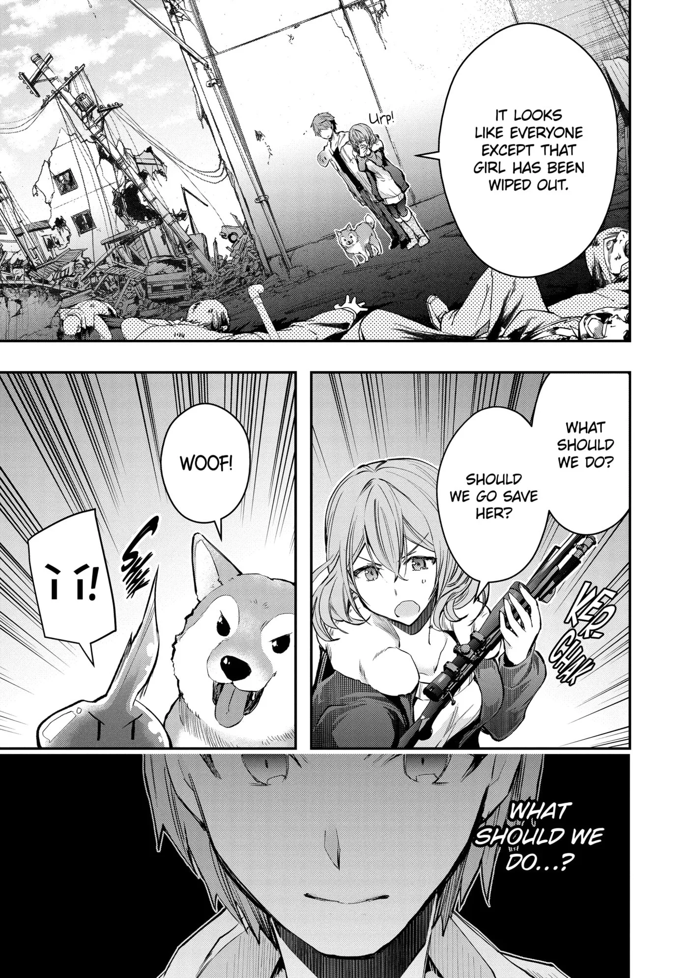 Monster ga Afureru Sekai ni Natta node, Suki ni Ikitai to Omoimasu Chapter 57.3 page 9
