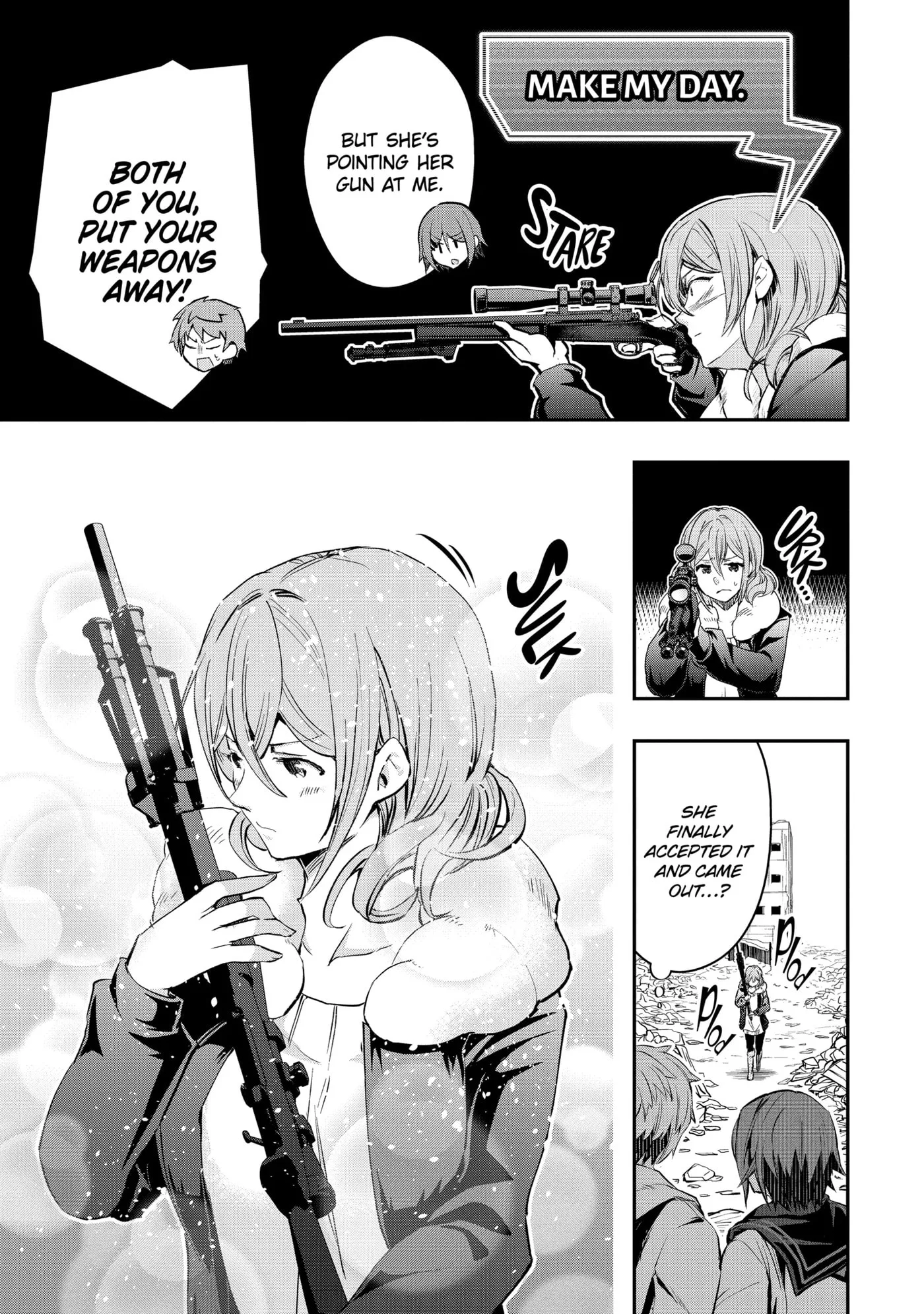 Monster ga Afureru Sekai ni Natta node, Suki ni Ikitai to Omoimasu Chapter 58.3 page 7