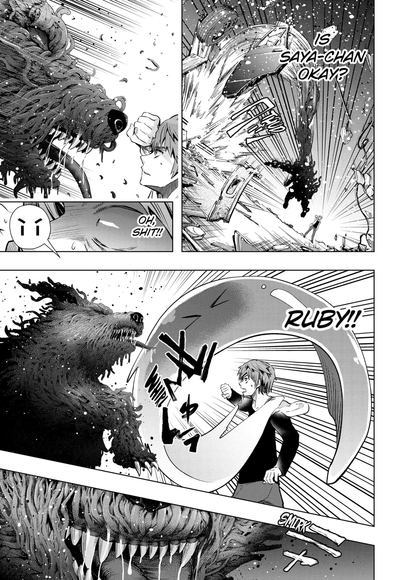 Monster ga Afureru Sekai ni Natta node, Suki ni Ikitai to Omoimasu Chapter 60.3 page 9