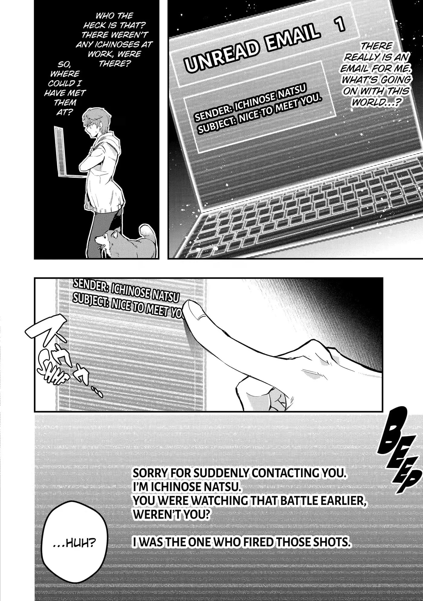 Monster ga Afureru Sekai ni Natta node, Suki ni Ikitai to Omoimasu Chapter 8.2 page 1