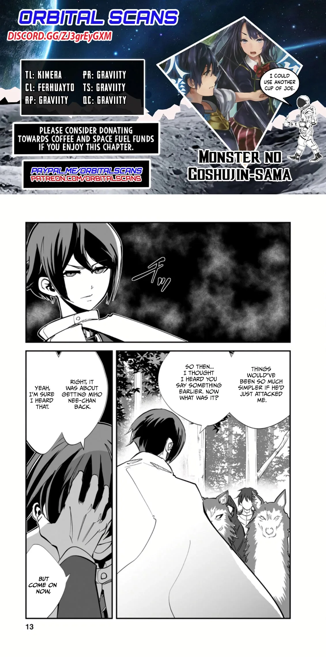 Monster no Goshujin-sama (Novel) Chapter 46.2 page 1