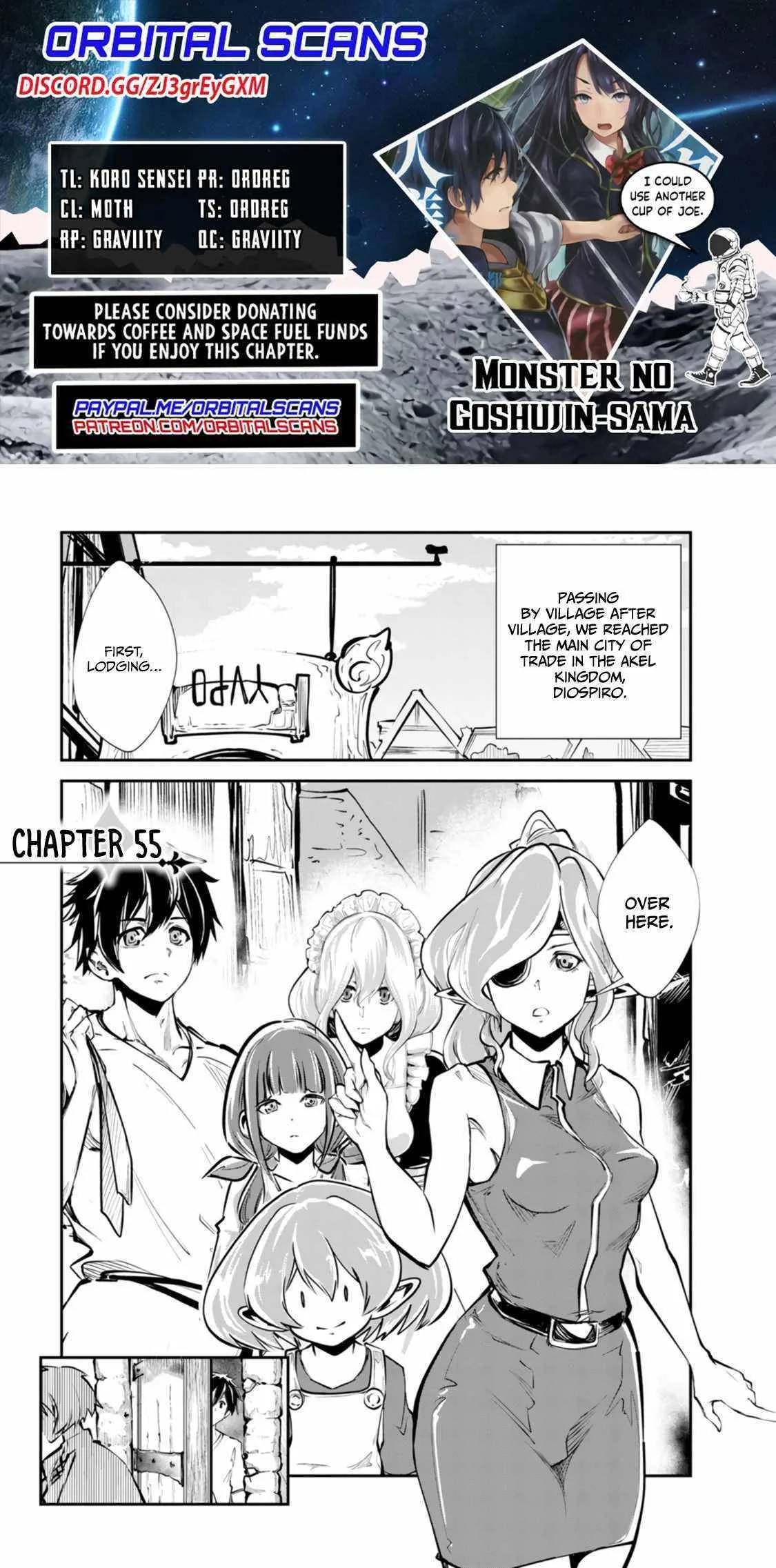 Monster no Goshujin-sama (Novel) Chapter 55 page 1
