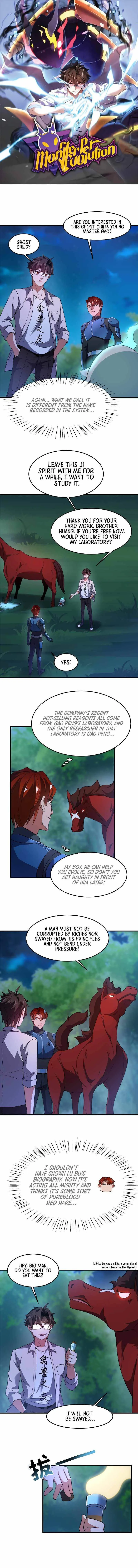 Monster Pet Evolution Chapter 100 page 1