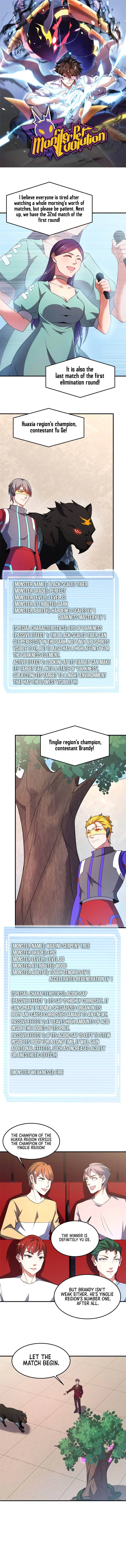 Monster Pet Evolution Chapter 104 page 1