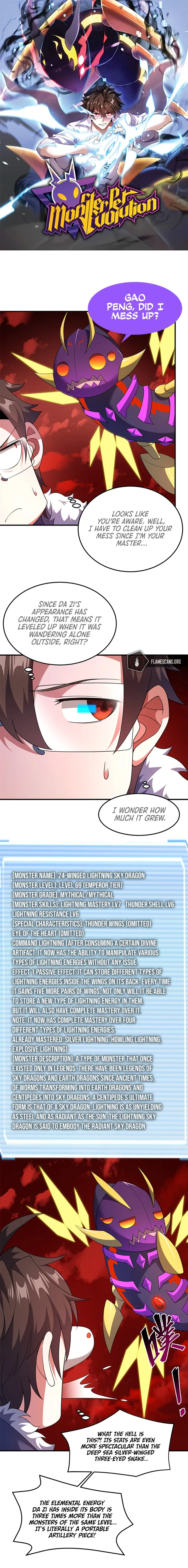 Monster Pet Evolution Chapter 185 page 1