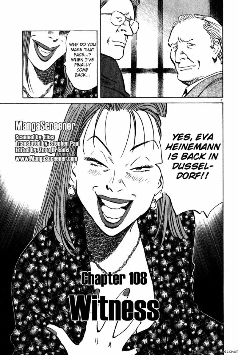 Monster Chapter 108 page 3