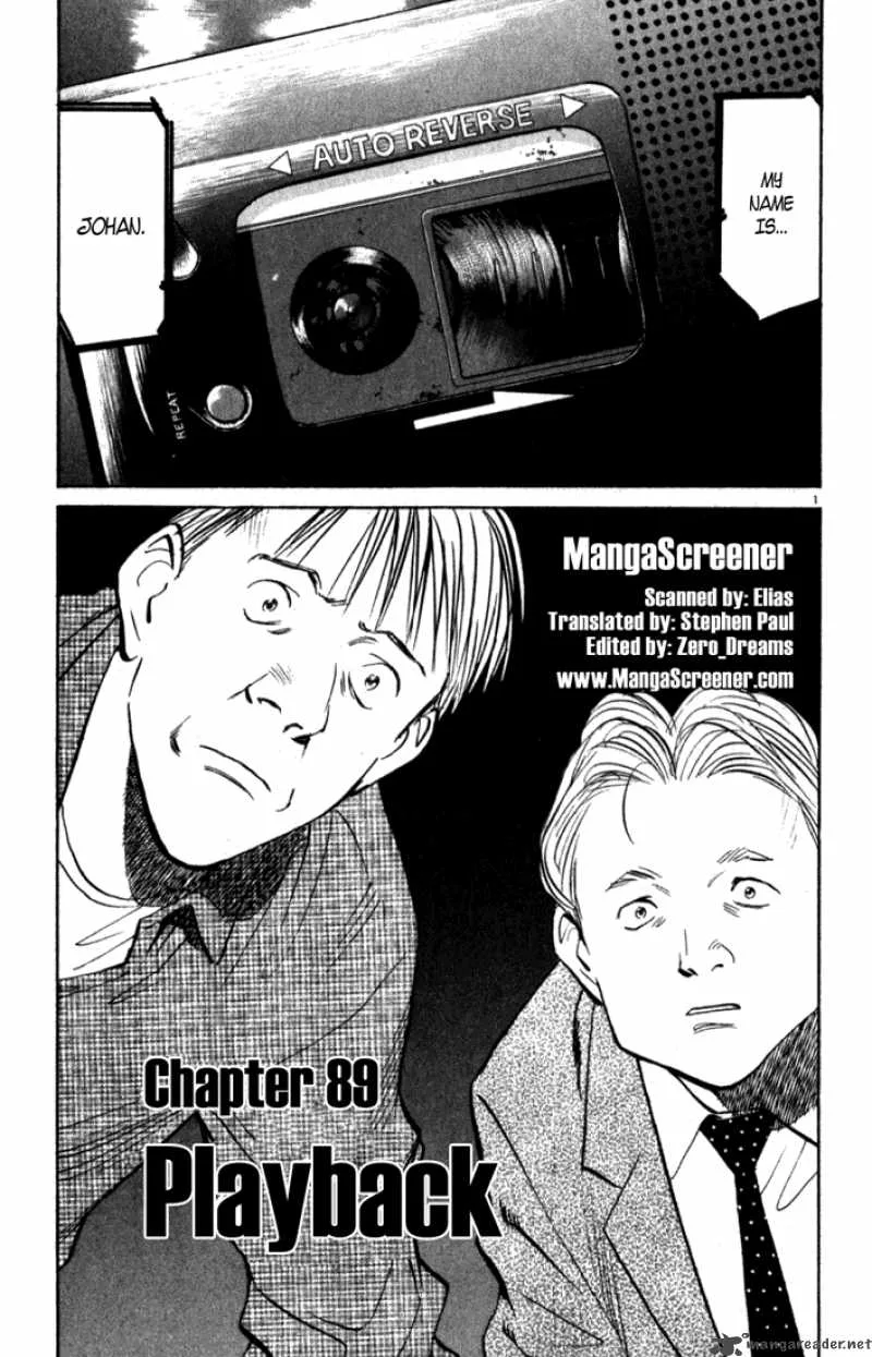 Monster Chapter 89 page 1