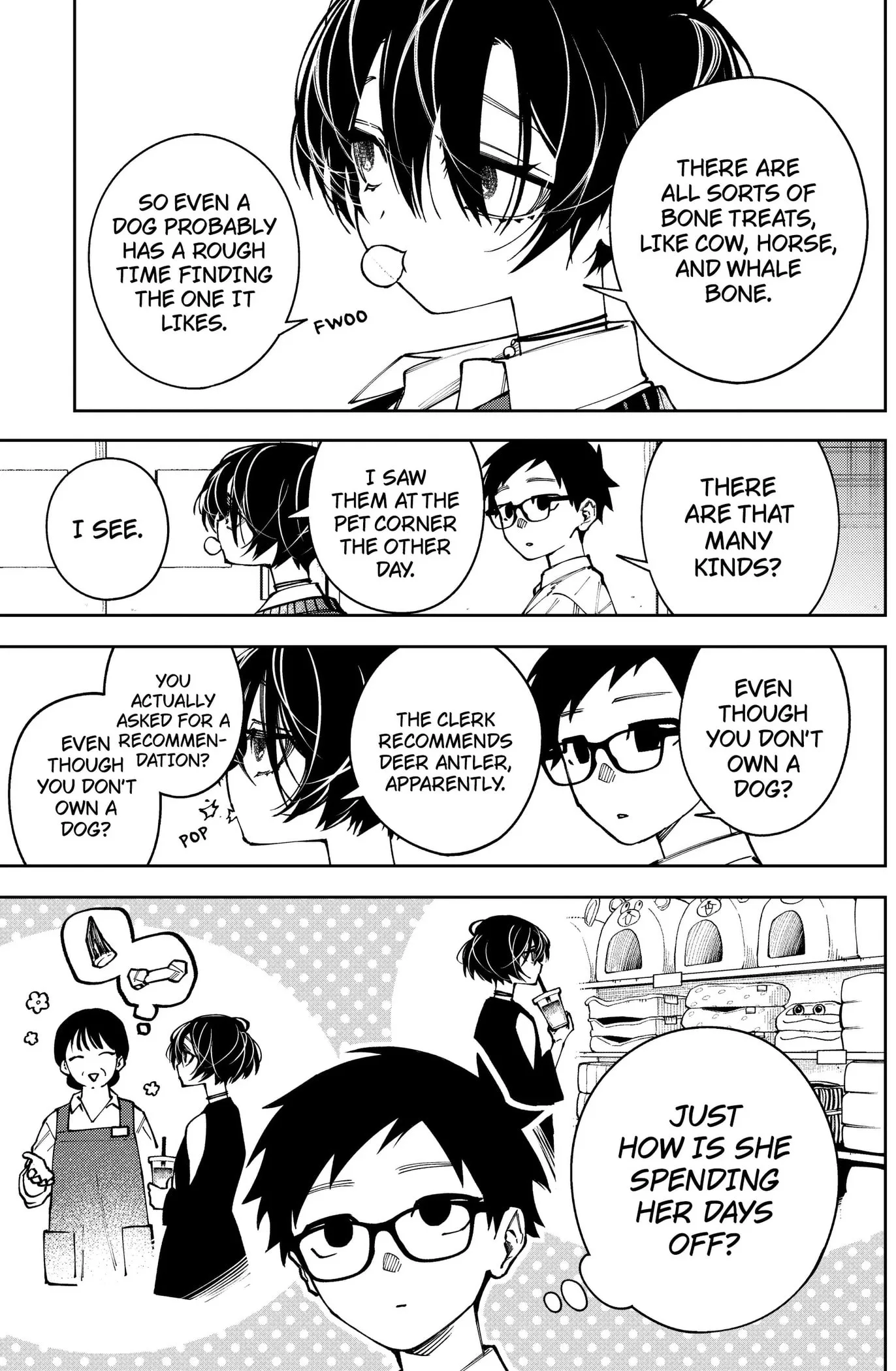 Morino-san Darugaramu Chapter 3 page 5