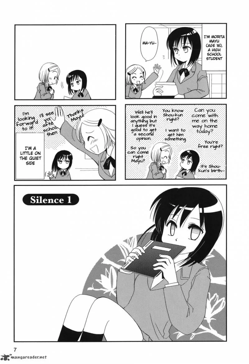 Morita-san wa Mukuchi Chapter 1 page 9