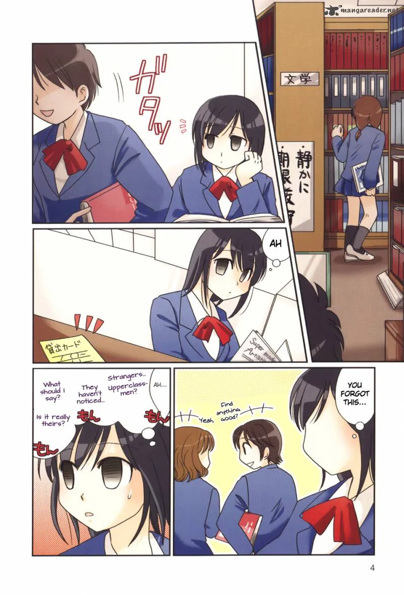 Morita-san wa Mukuchi Chapter 1 page 6