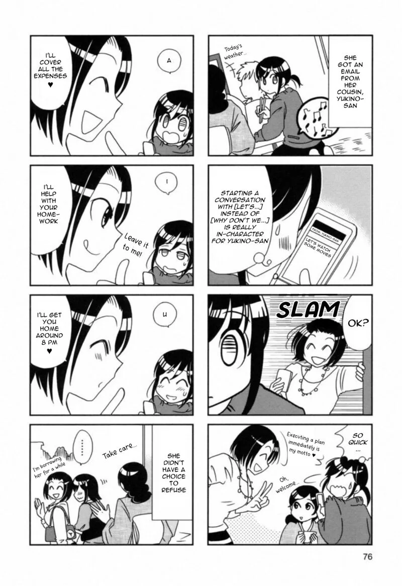 Morita-san wa Mukuchi Chapter 105 page 2