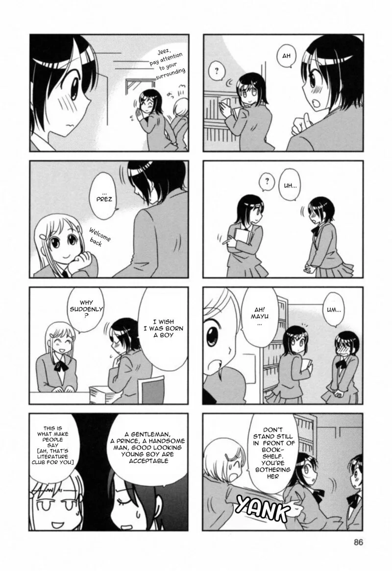 Morita-san wa Mukuchi Chapter 106 page 6