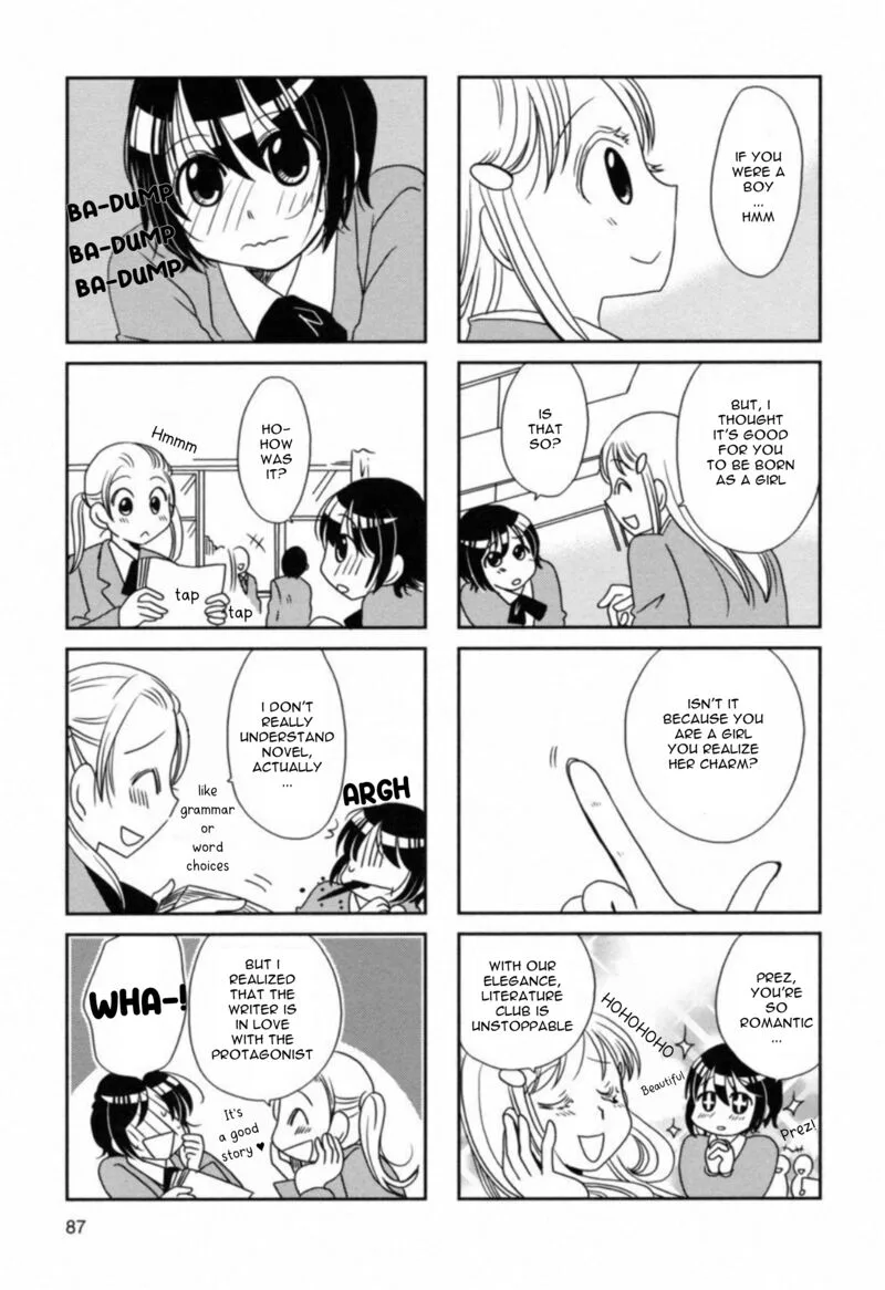 Morita-san wa Mukuchi Chapter 106 page 7
