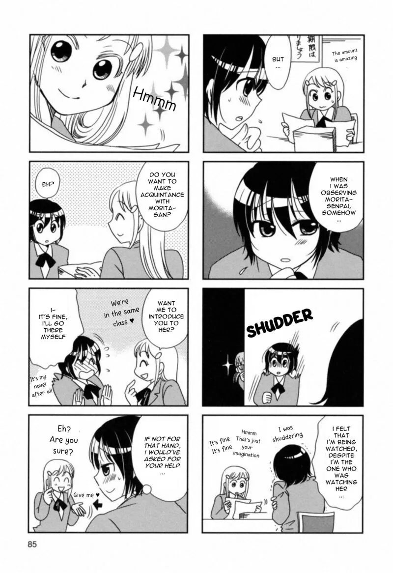 Morita-san wa Mukuchi Chapter 106 page 5