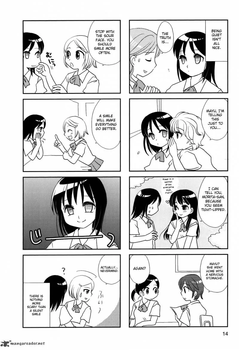 Morita-san wa Mukuchi Chapter 2 page 4