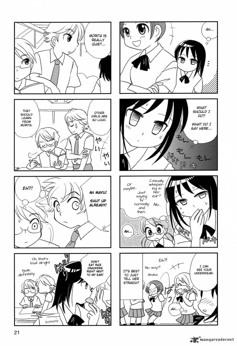 Morita-san wa Mukuchi Chapter 3 page 5