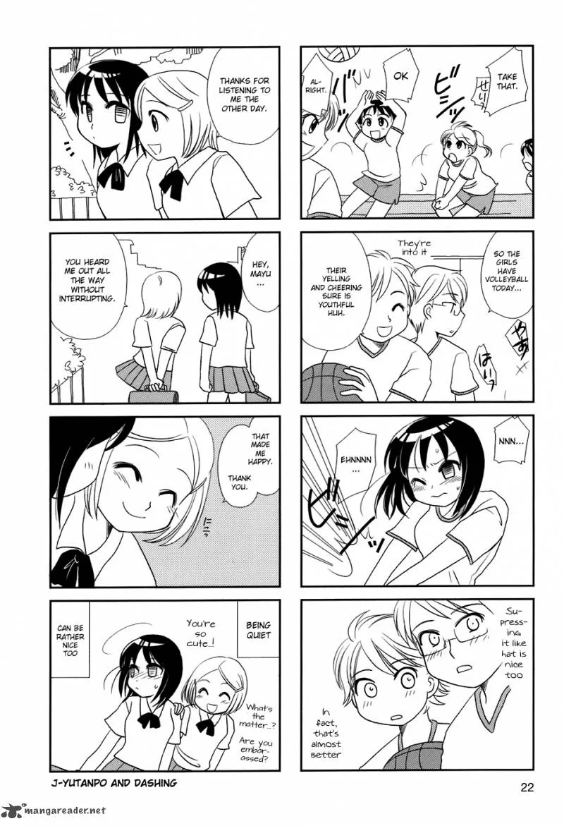Morita-san wa Mukuchi Chapter 3 page 6