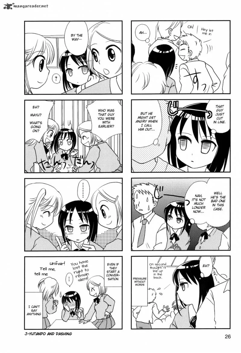 Morita-san wa Mukuchi Chapter 4 page 4