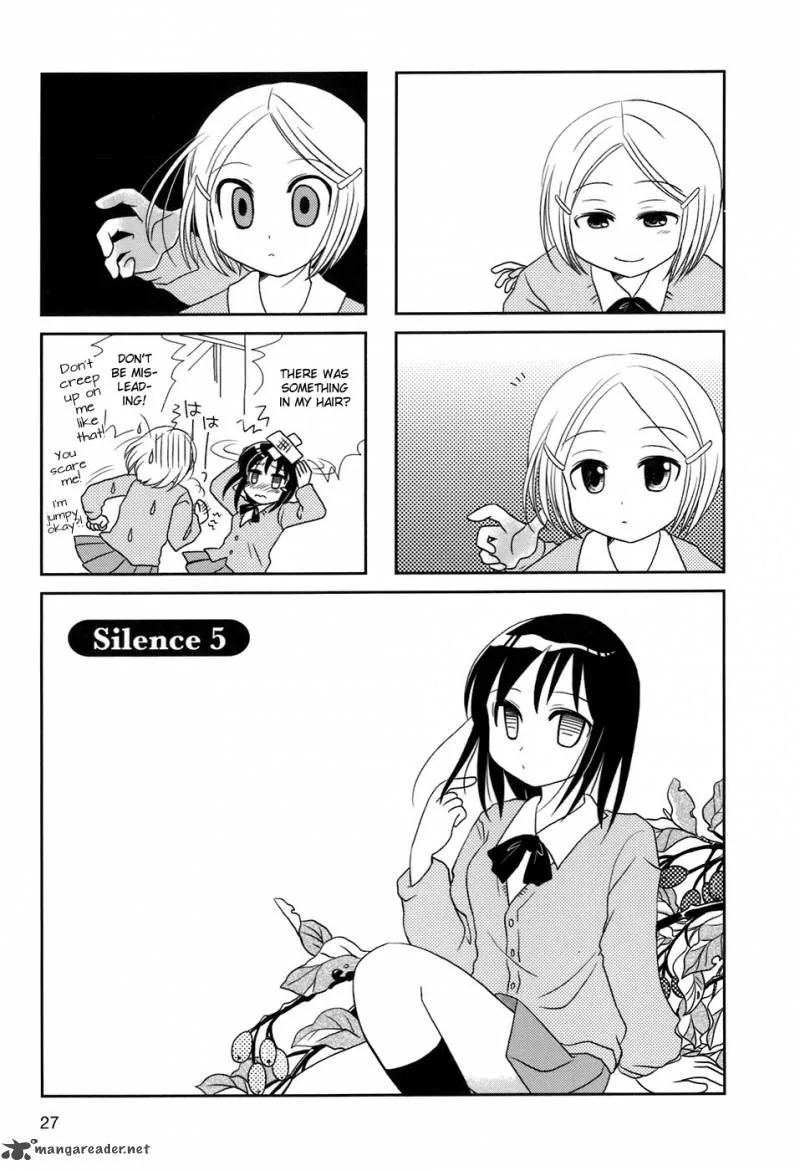 Morita-san wa Mukuchi Chapter 5 page 1
