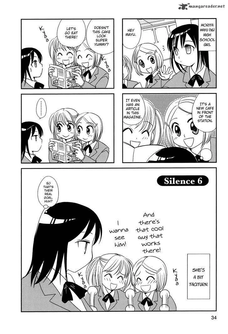 Morita-san wa Mukuchi Chapter 6 page 2