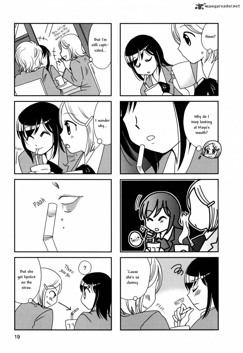 Morita-san wa Mukuchi Chapter 95 page 3