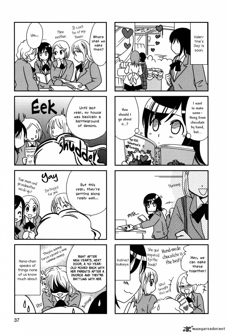 Morita-san wa Mukuchi Chapter 98 page 2