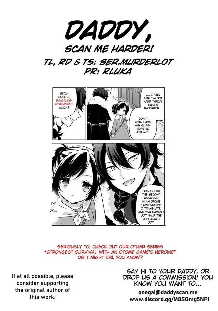 Moto Ansatsusha, Tensei shita Kizoku no Reijou ni narimashita. Chapter 2.1 page 12