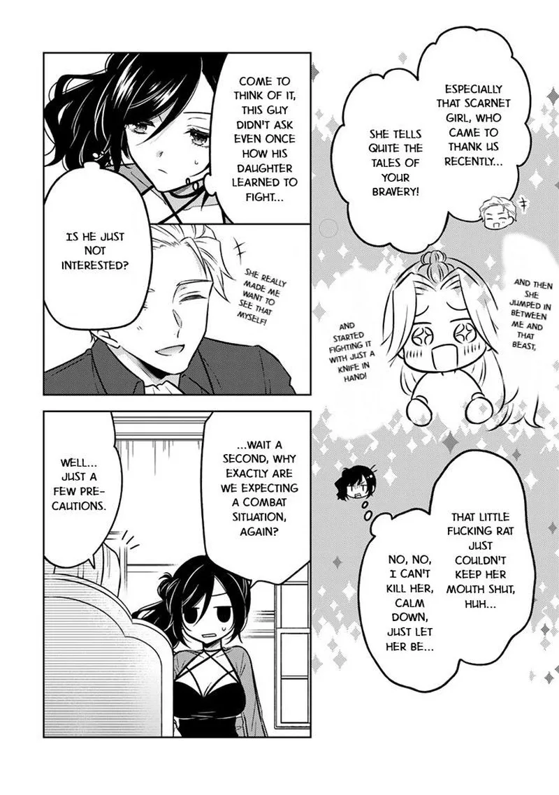 Moto Ansatsusha, Tensei shita Kizoku no Reijou ni narimashita. Chapter 21 page 18