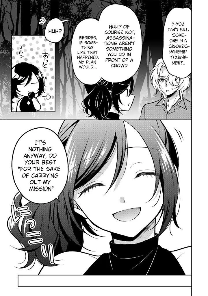 Moto Ansatsusha, Tensei shita Kizoku no Reijou ni narimashita. Chapter 32 page 12