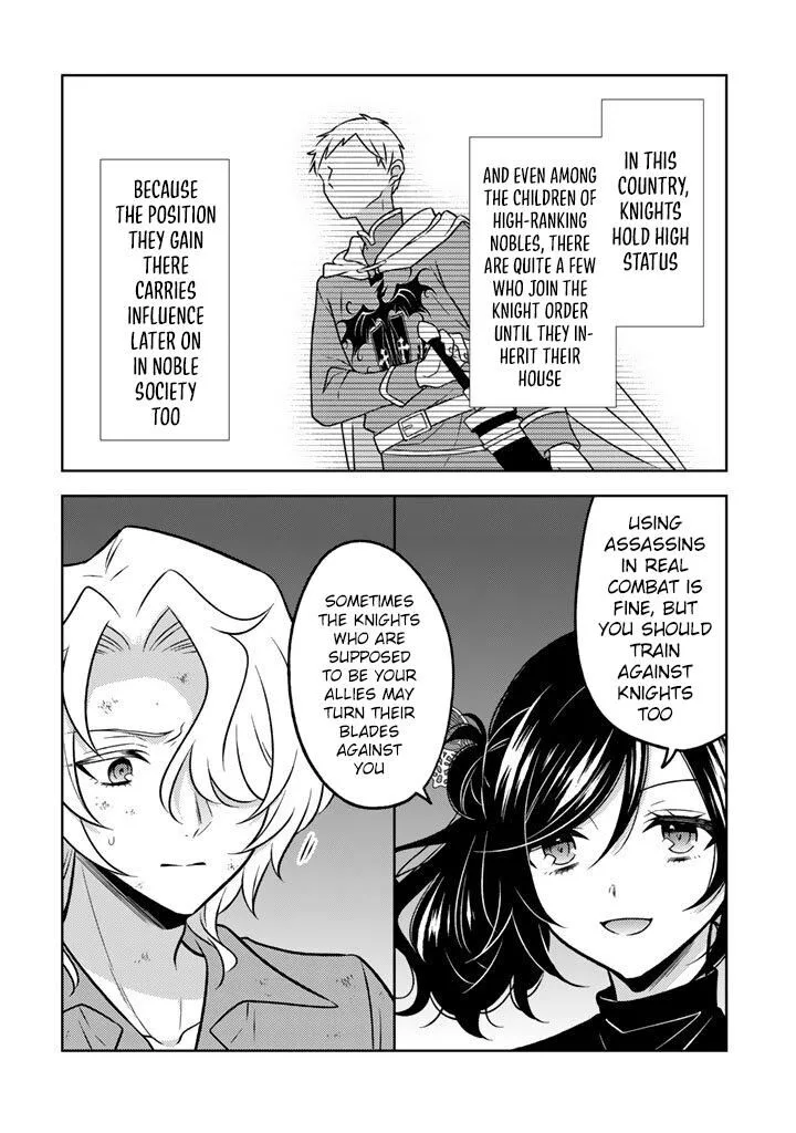 Moto Ansatsusha, Tensei shita Kizoku no Reijou ni narimashita. Chapter 32 page 9