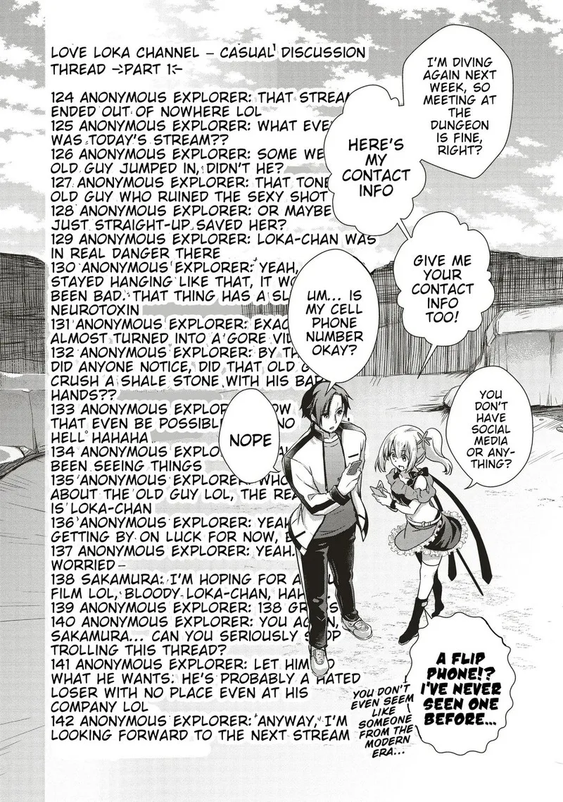 Moto Saikyo Tansakusha no Ojisan. Bishojo Haishinsha o Tasukete Obazuri Shite Shimatta Chapter 1 page 37