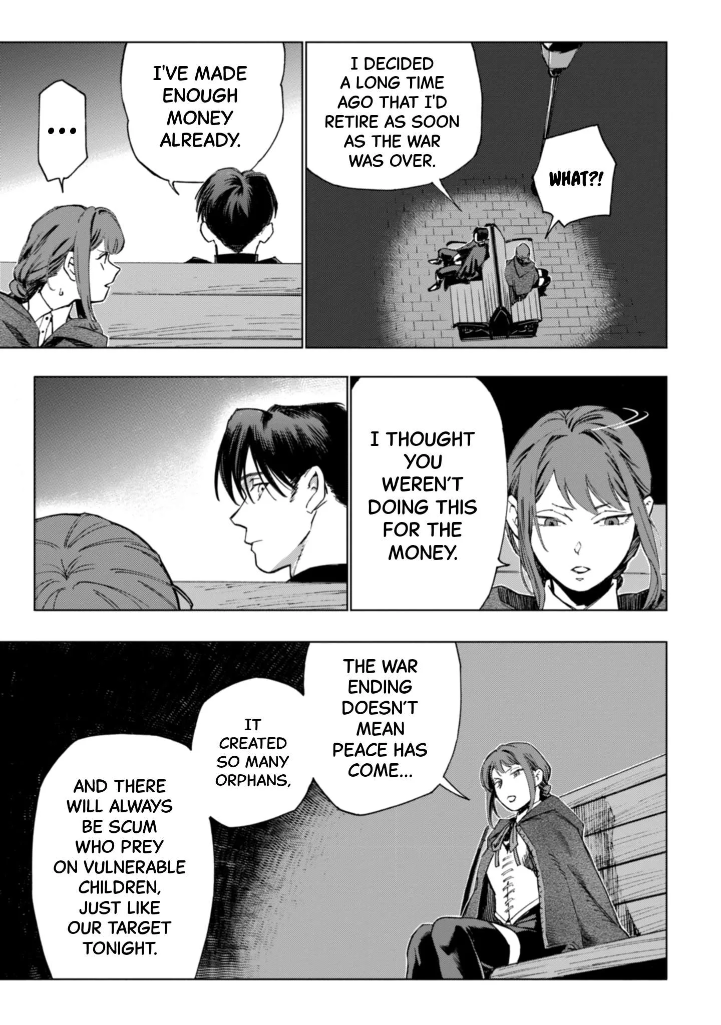 Moto Saikyou Ansatsusha wa Inaka de Hissori Shinpu ni Naru ~Dai-shusse Shita Oshiego-tachi ni Shitawareu Ossan ga An'yakusuru Hanashi~ Chapter 0 page 14