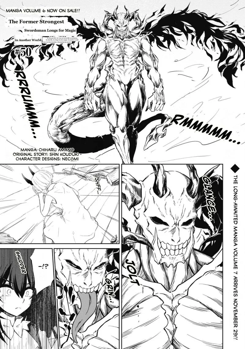 Moto Saikyou no Kenshi wa, Isekai Mahou ni Akogareru Chapter 50 page 2