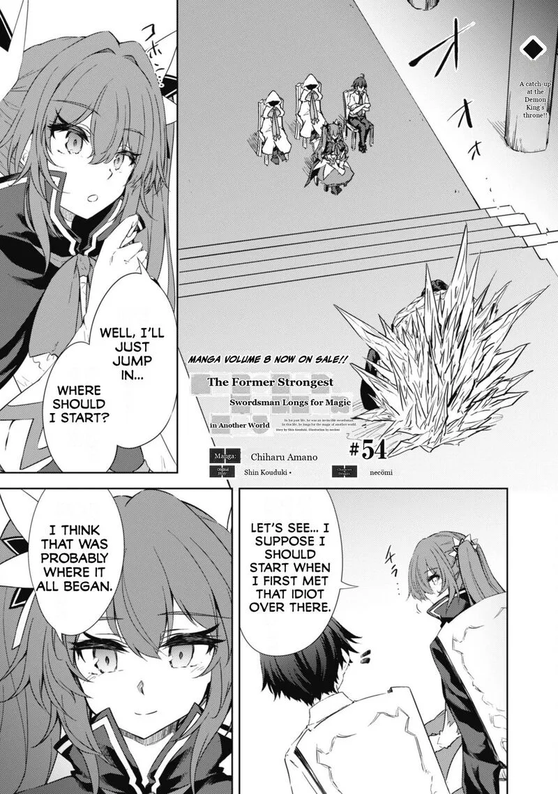 Moto Saikyou no Kenshi wa, Isekai Mahou ni Akogareru Chapter 54 page 2