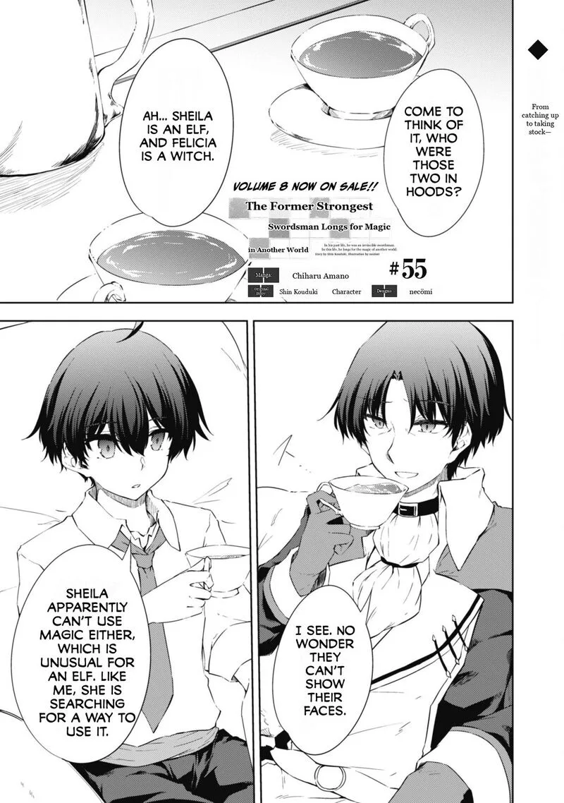 Moto Saikyou no Kenshi wa, Isekai Mahou ni Akogareru Chapter 55 page 2