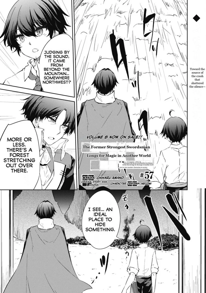 Moto Saikyou no Kenshi wa, Isekai Mahou ni Akogareru Chapter 57 page 2