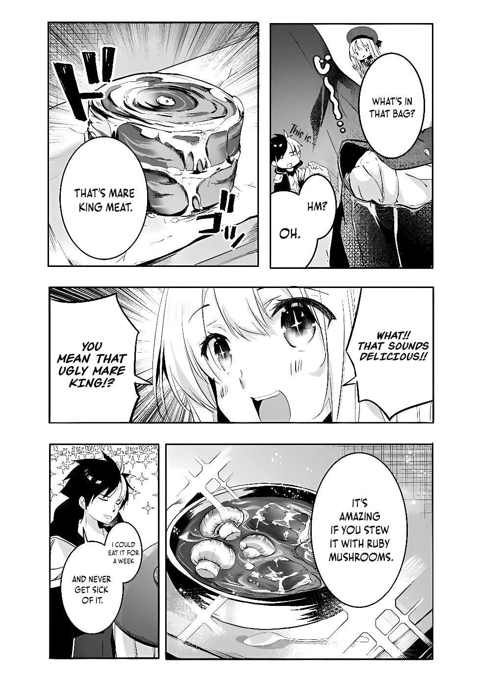 MOTO SEIKISHIDAN, IMA WA CHUKYU BOUKENSHA. MEIKYUU DE SUTE RARETA DOREI NI GOHAN EO TABE SASETARA NATSUKA REMASHITA Chapter 1 page 14