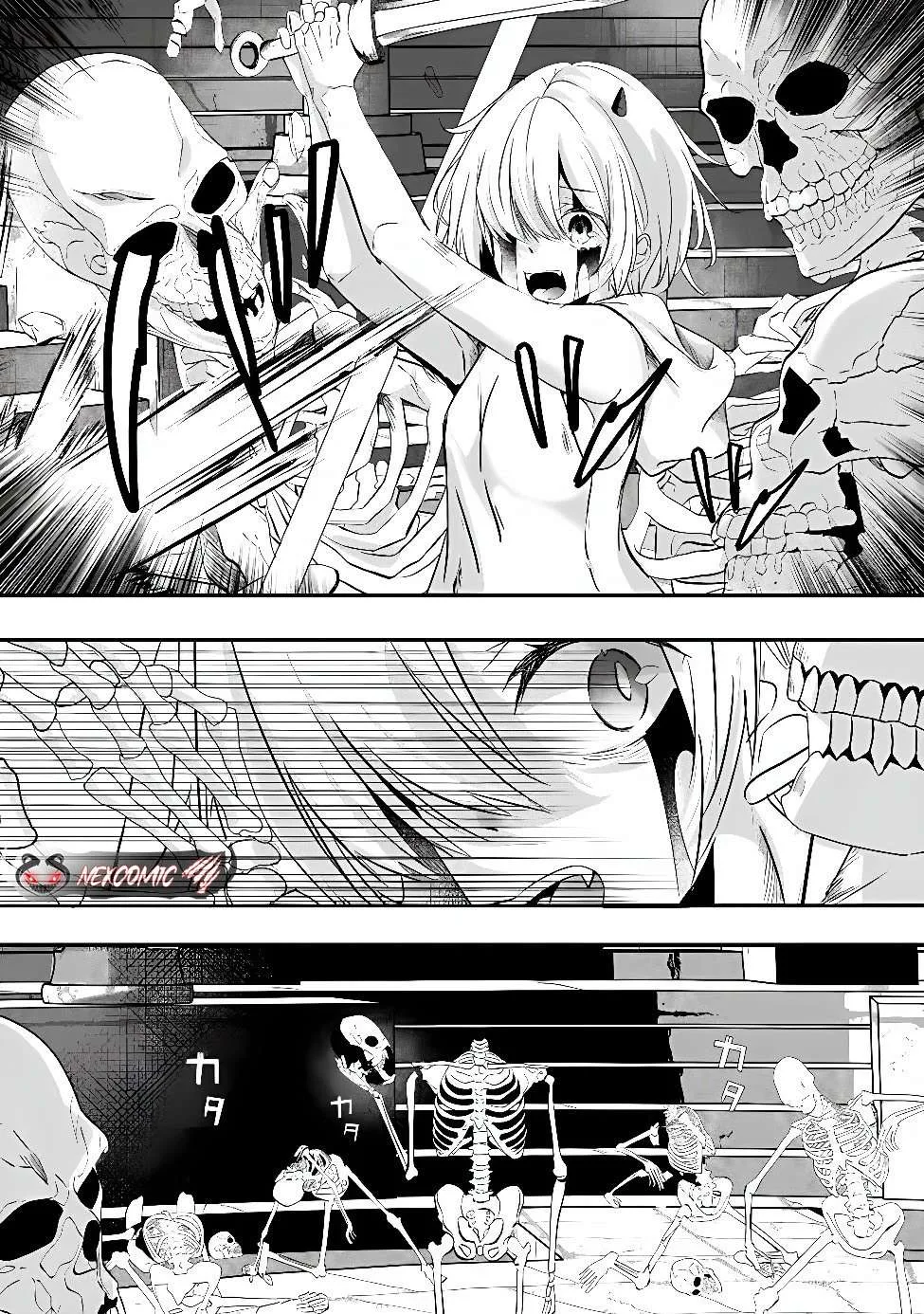 MOTO SEIKISHIDAN, IMA WA CHUKYU BOUKENSHA. MEIKYUU DE SUTE RARETA DOREI NI GOHAN EO TABE SASETARA NATSUKA REMASHITA Chapter 1 page 2