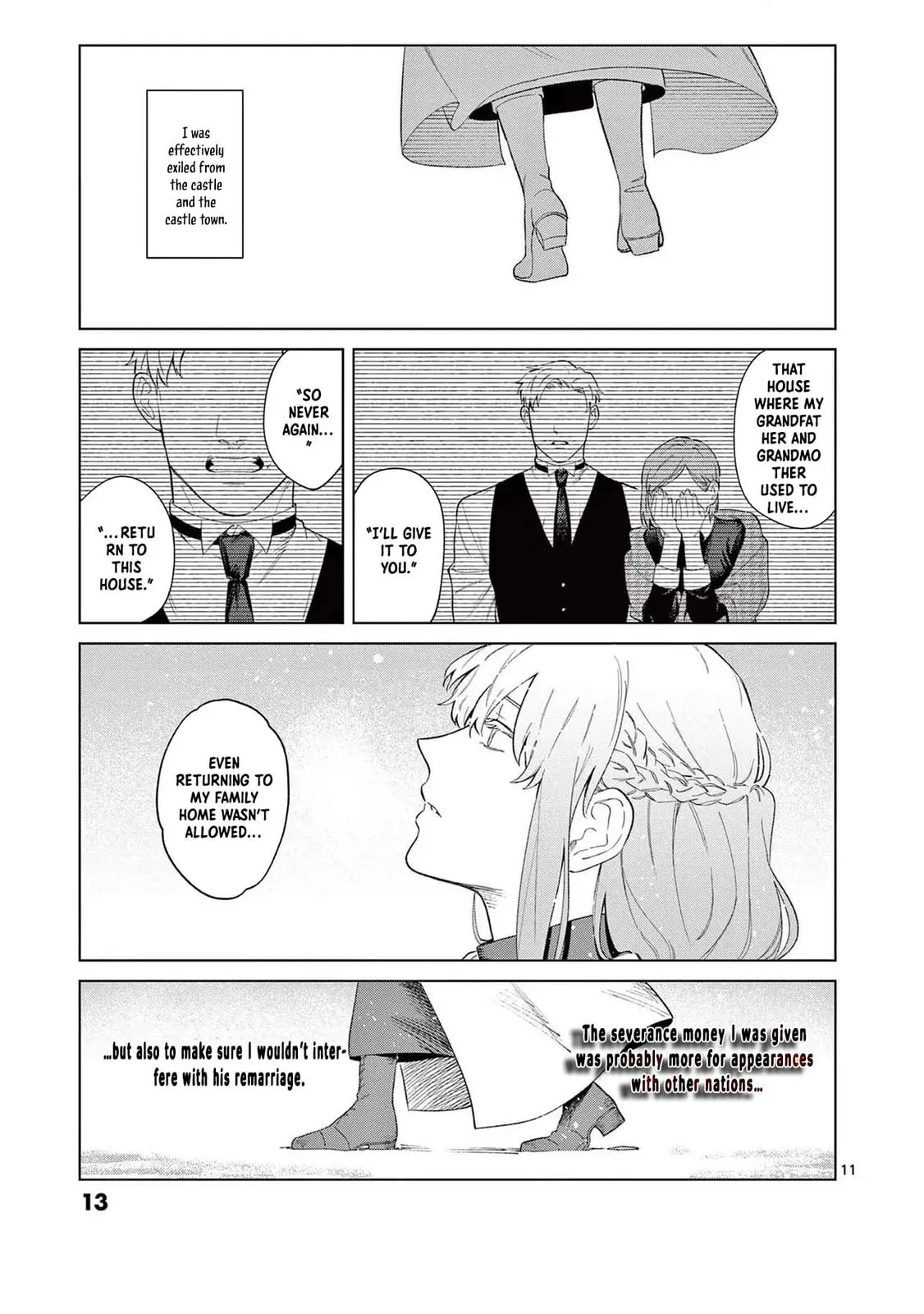 Mou Kyoumi ga Nai to Rikonsareta Reijou no Igai to Tanoshii Shinseikatsu Chapter 1 page 11