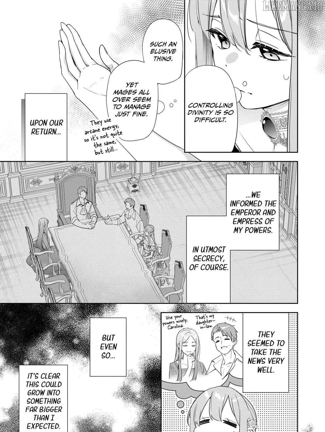Mujikaku Seijo wa Kyou mo Muishiki ni Chikara wo Tarenagasu - Koushaku-ke no Ochikobore Reijou, Totsugisaki de Shiwase wo Tsukami Toru Chapter 19 page 14