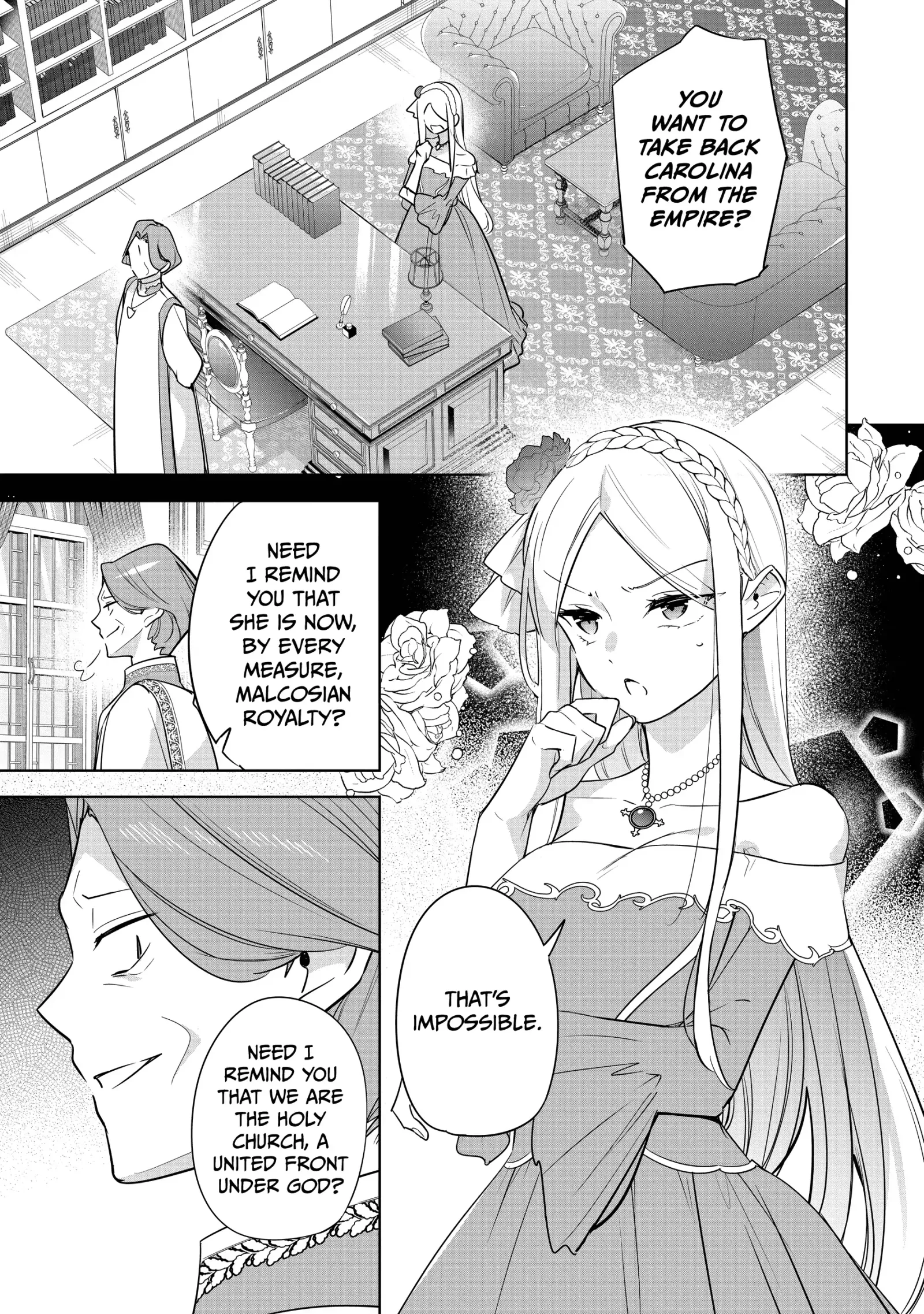 Mujikaku Seijo wa Kyou mo Muishiki ni Chikara wo Tarenagasu - Koushaku-ke no Ochikobore Reijou, Totsugisaki de Shiwase wo Tsukami Toru Chapter 24 page 33