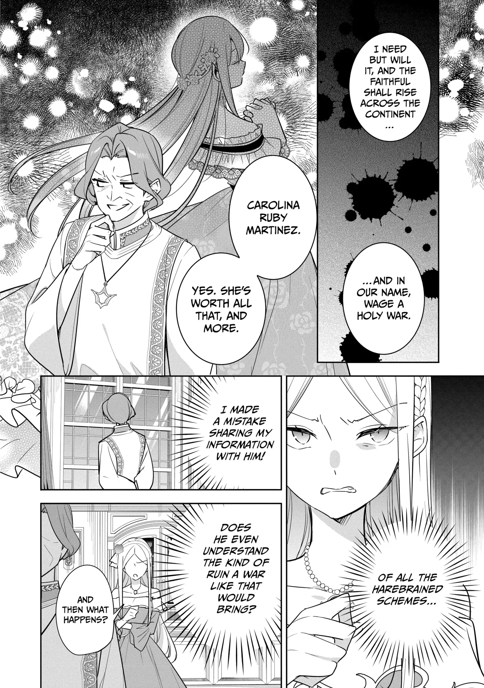 Mujikaku Seijo wa Kyou mo Muishiki ni Chikara wo Tarenagasu - Koushaku-ke no Ochikobore Reijou, Totsugisaki de Shiwase wo Tsukami Toru Chapter 24 page 34