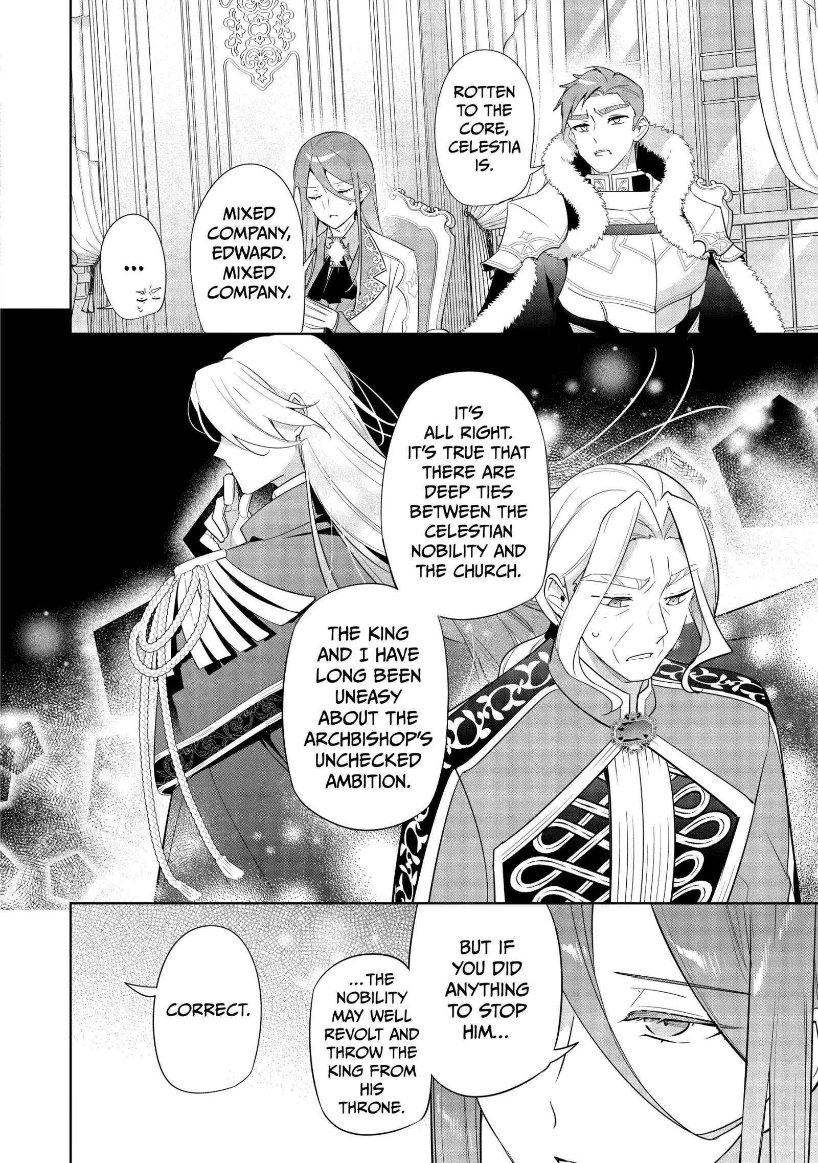 Mujikaku Seijo wa Kyou mo Muishiki ni Chikara wo Tarenagasu - Koushaku-ke no Ochikobore Reijou, Totsugisaki de Shiwase wo Tsukami Toru Chapter 25 page 4