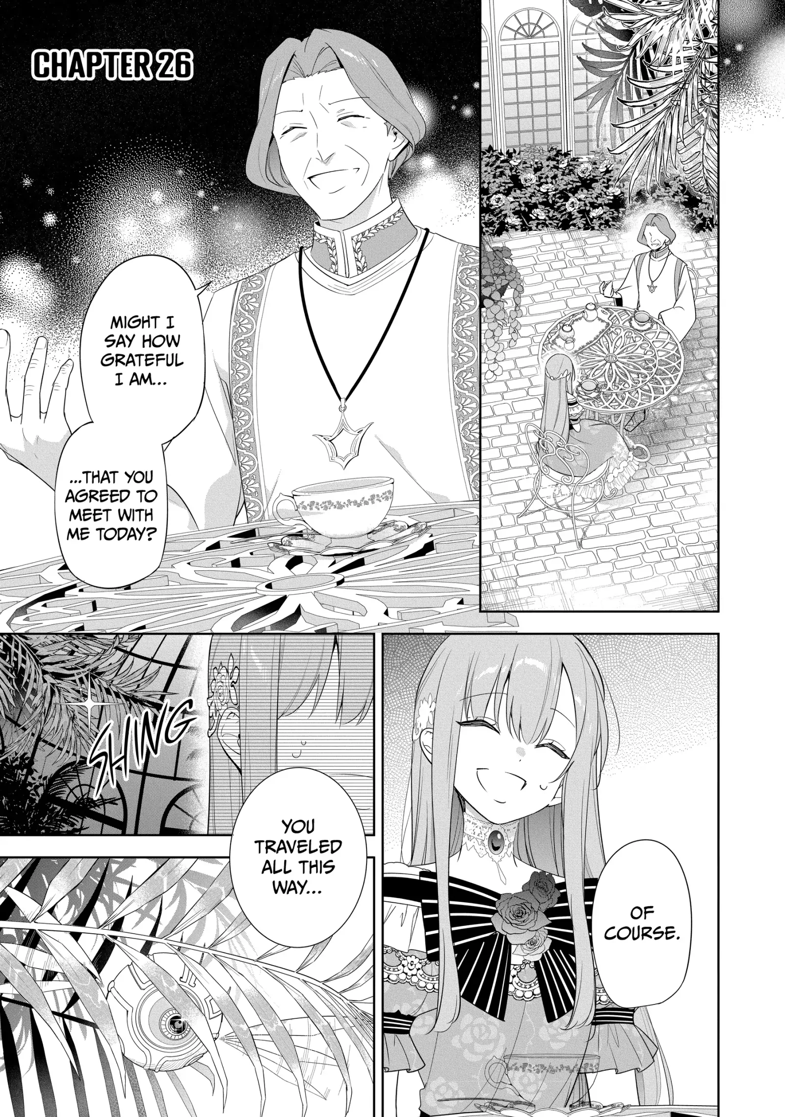 Mujikaku Seijo wa Kyou mo Muishiki ni Chikara wo Tarenagasu - Koushaku-ke no Ochikobore Reijou, Totsugisaki de Shiwase wo Tsukami Toru Chapter 26 page 2