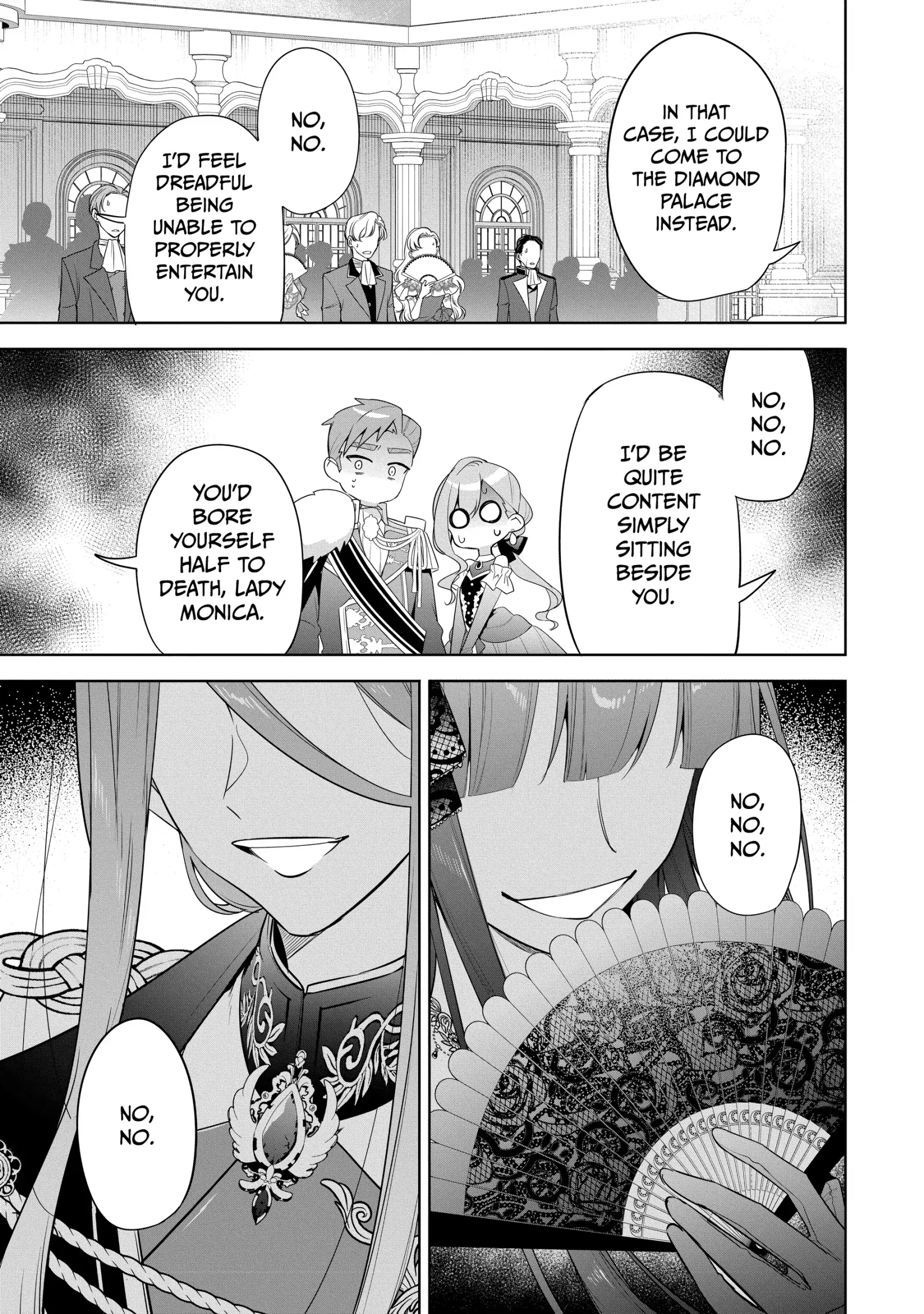Mujikaku Seijo wa Kyou mo Muishiki ni Chikara wo Tarenagasu - Koushaku-ke no Ochikobore Reijou, Totsugisaki de Shiwase wo Tsukami Toru Chapter 28 page 19