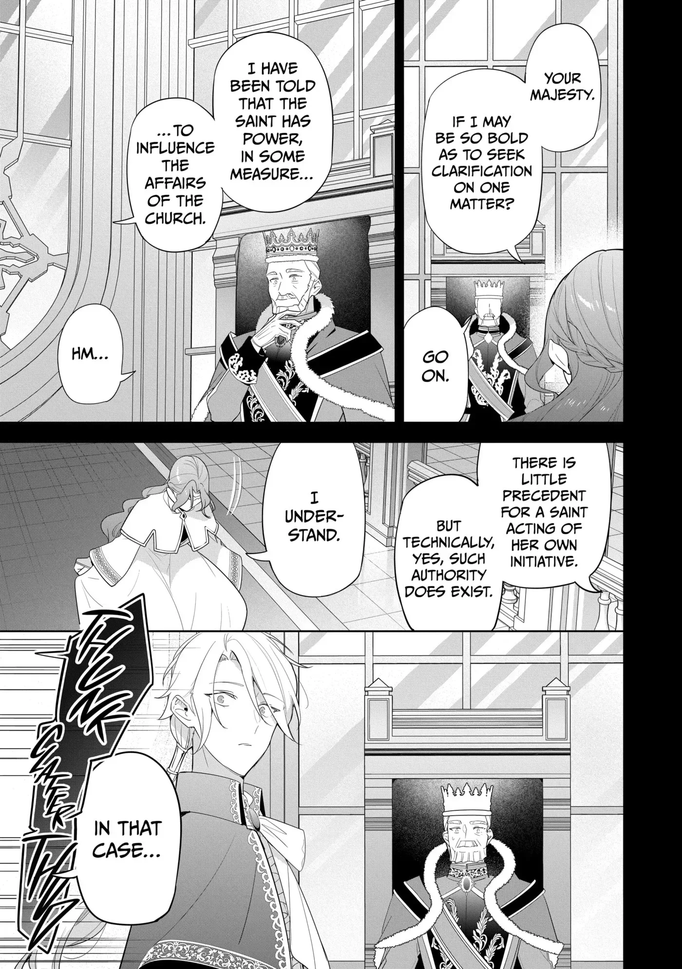 Mujikaku Seijo wa Kyou mo Muishiki ni Chikara wo Tarenagasu - Koushaku-ke no Ochikobore Reijou, Totsugisaki de Shiwase wo Tsukami Toru Chapter 33 page 3