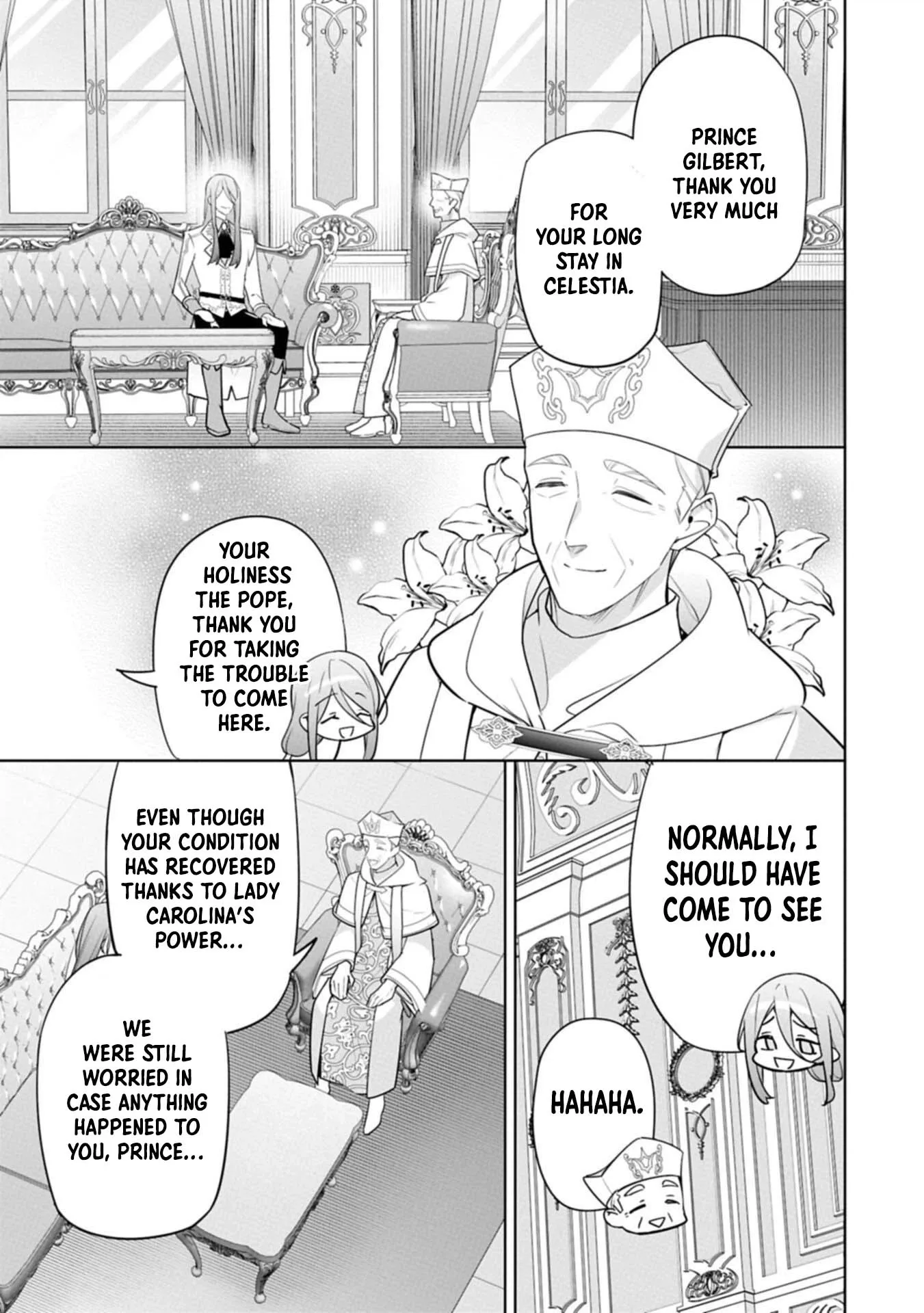 Mujikaku Seijo wa Kyou mo Muishiki ni Chikara wo Tarenagasu - Koushaku-ke no Ochikobore Reijou, Totsugisaki de Shiwase wo Tsukami Toru Chapter 34 page 23