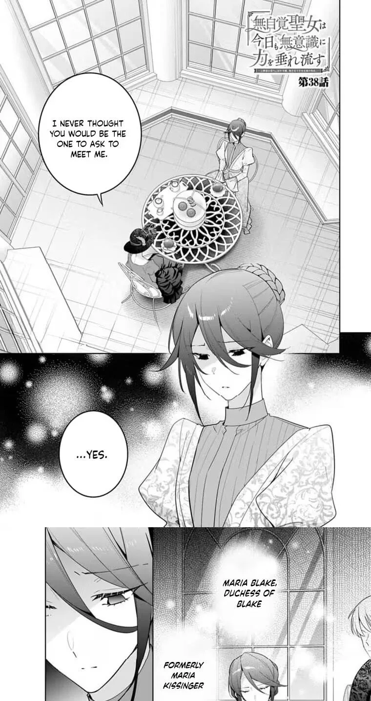 Mujikaku Seijo wa Kyou mo Muishiki ni Chikara wo Tarenagasu - Koushaku-ke no Ochikobore Reijou, Totsugisaki de Shiwase wo Tsukami Toru Chapter 38 page 2